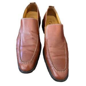 Cole Haan Men's Shoes Sz. 9.5 M Leather C06402 FJ11 Preloved & Very Nice